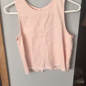 Cute pink tank!